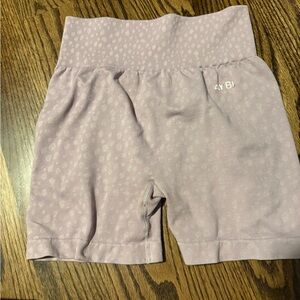 AYBL PURPLE SPECKLE WORKOUT SHORTS